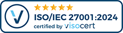 stempel iso 27001 visocert