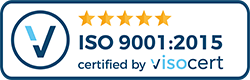 stempel iso 9001 visocert